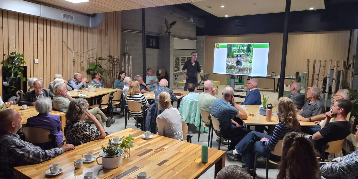 Mooie opkomst en volop input bij eerste editie WildlifeNL Wild Café