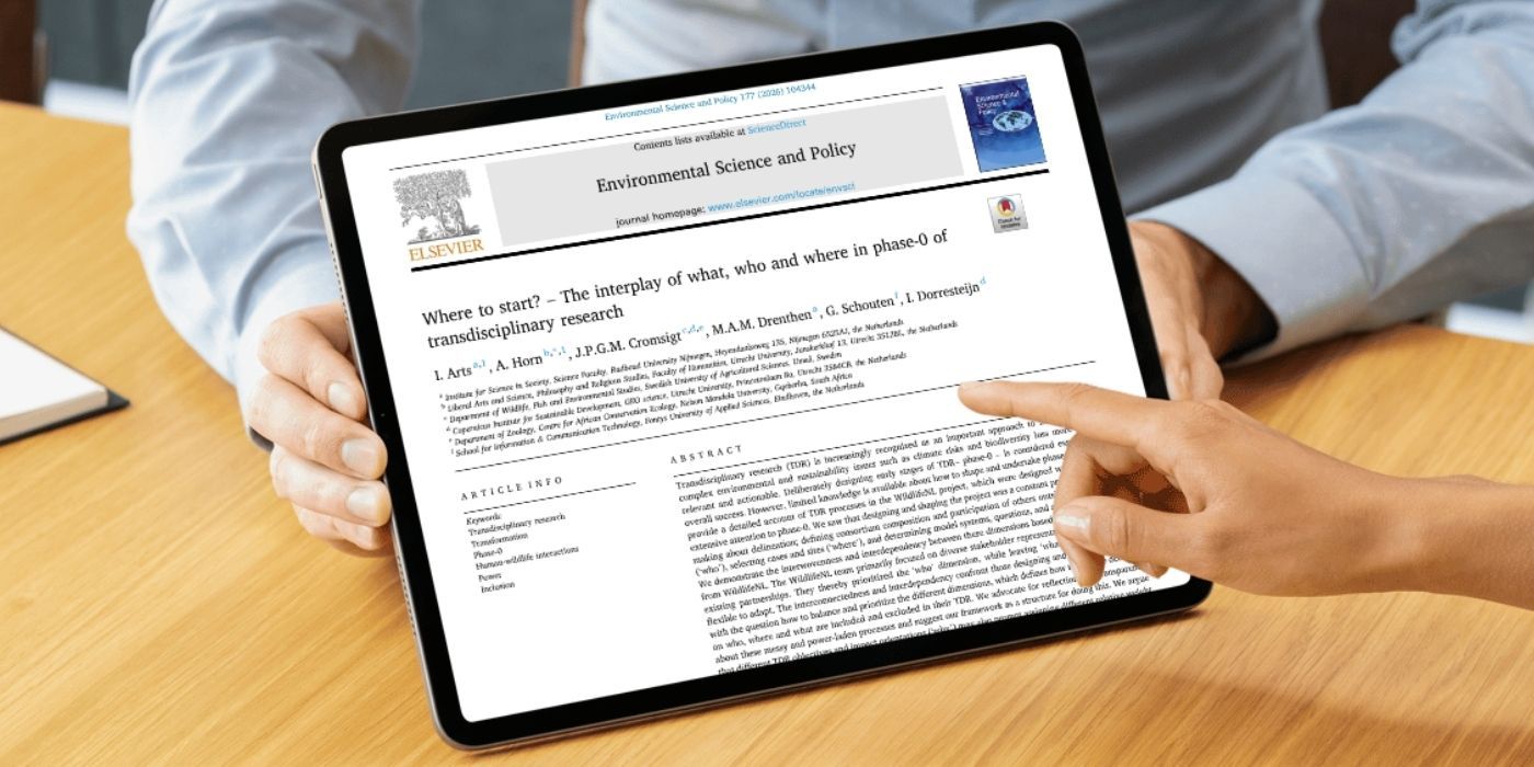 Publicatie: Hoe WildlifeNL begon – een analyse van fase-0