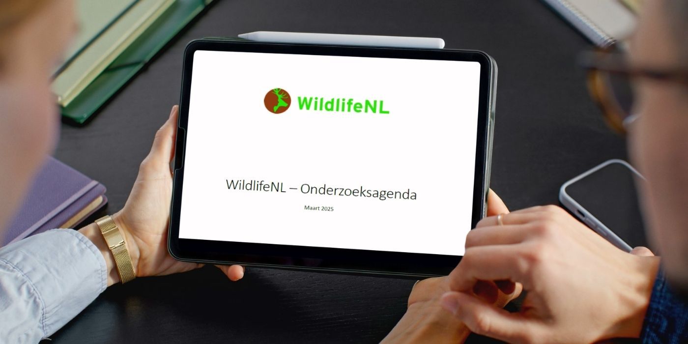 WildlifeNL research agenda completed and published